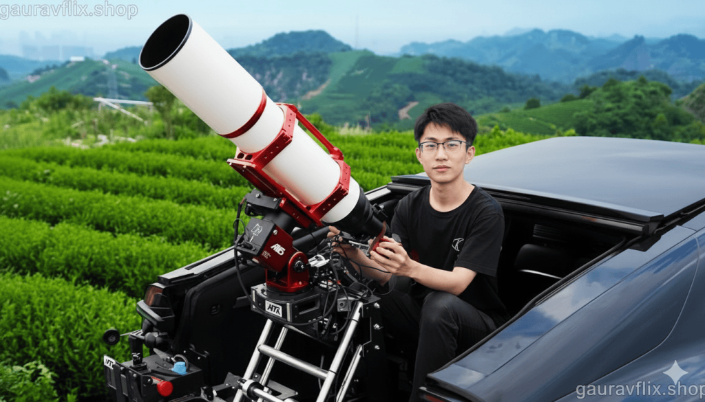 telescope of range 7500light